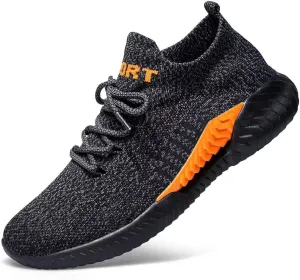 Mens Slip On Running Shoes for Men Breathable Lightweight Walking Shoes Sport Fashion Sneakers