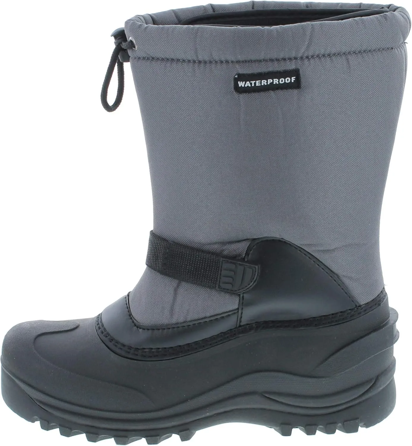 Men's Waterproof Insulated Snow Boot with Adjustable Toggle