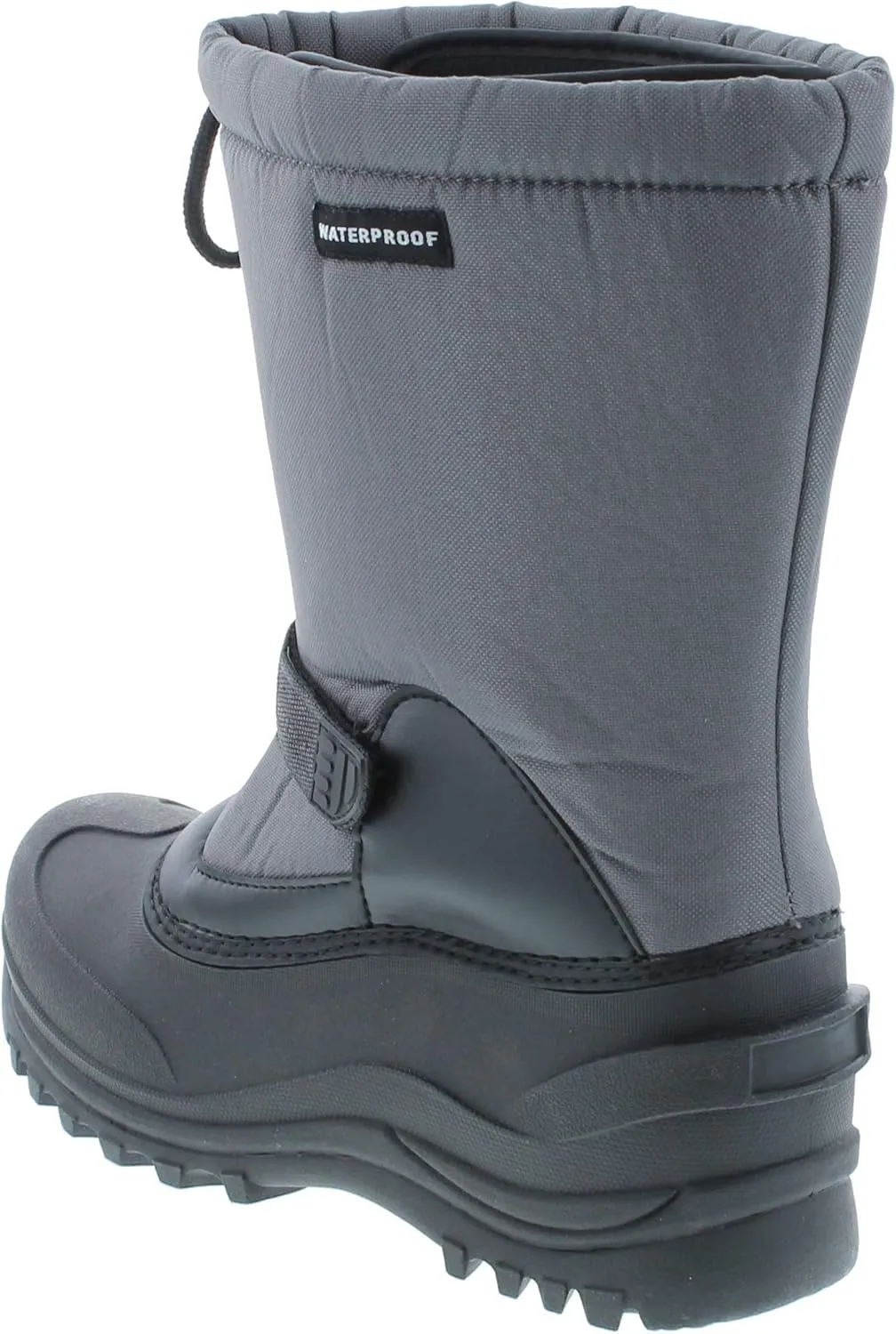 Men's Waterproof Insulated Snow Boot with Adjustable Toggle