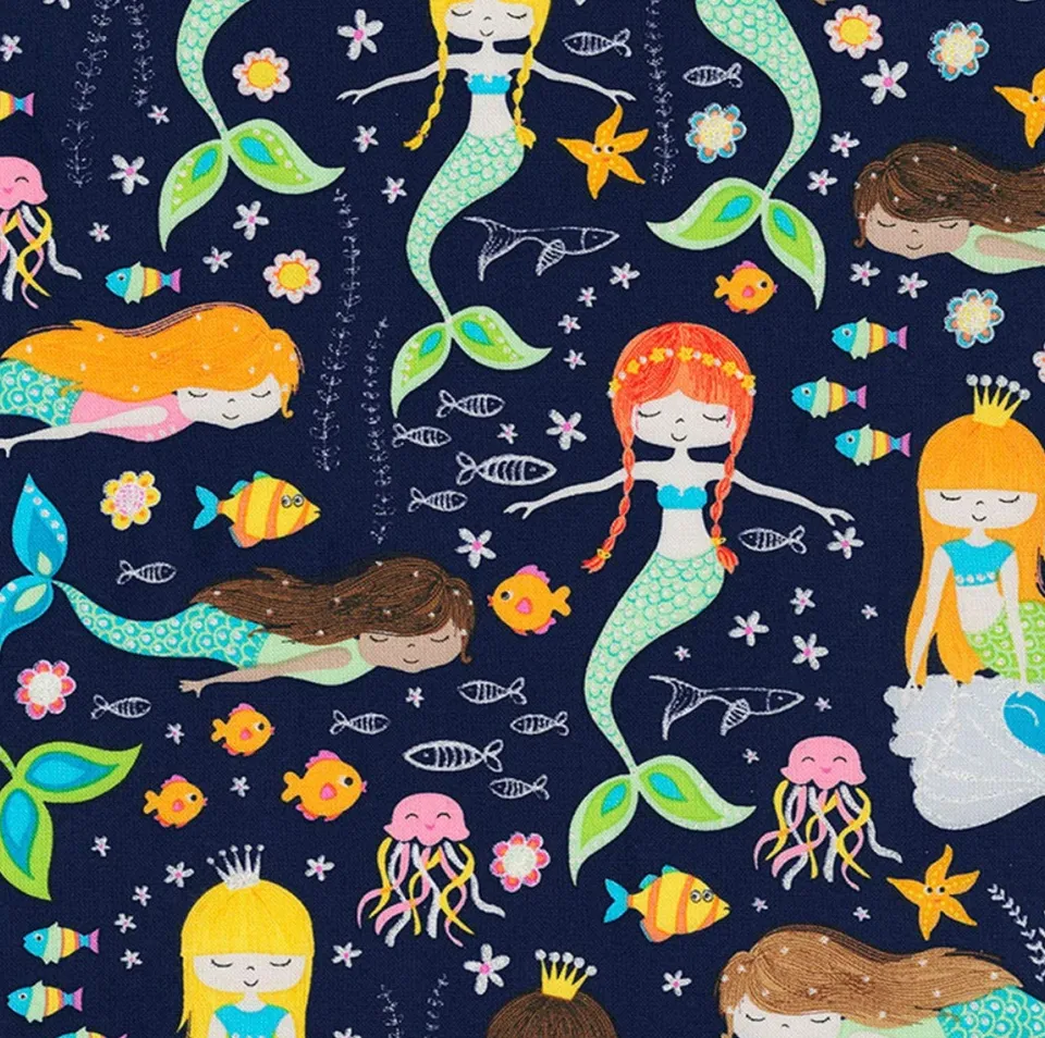 Mermaid Magic - Pony Surgical Scrub Cap