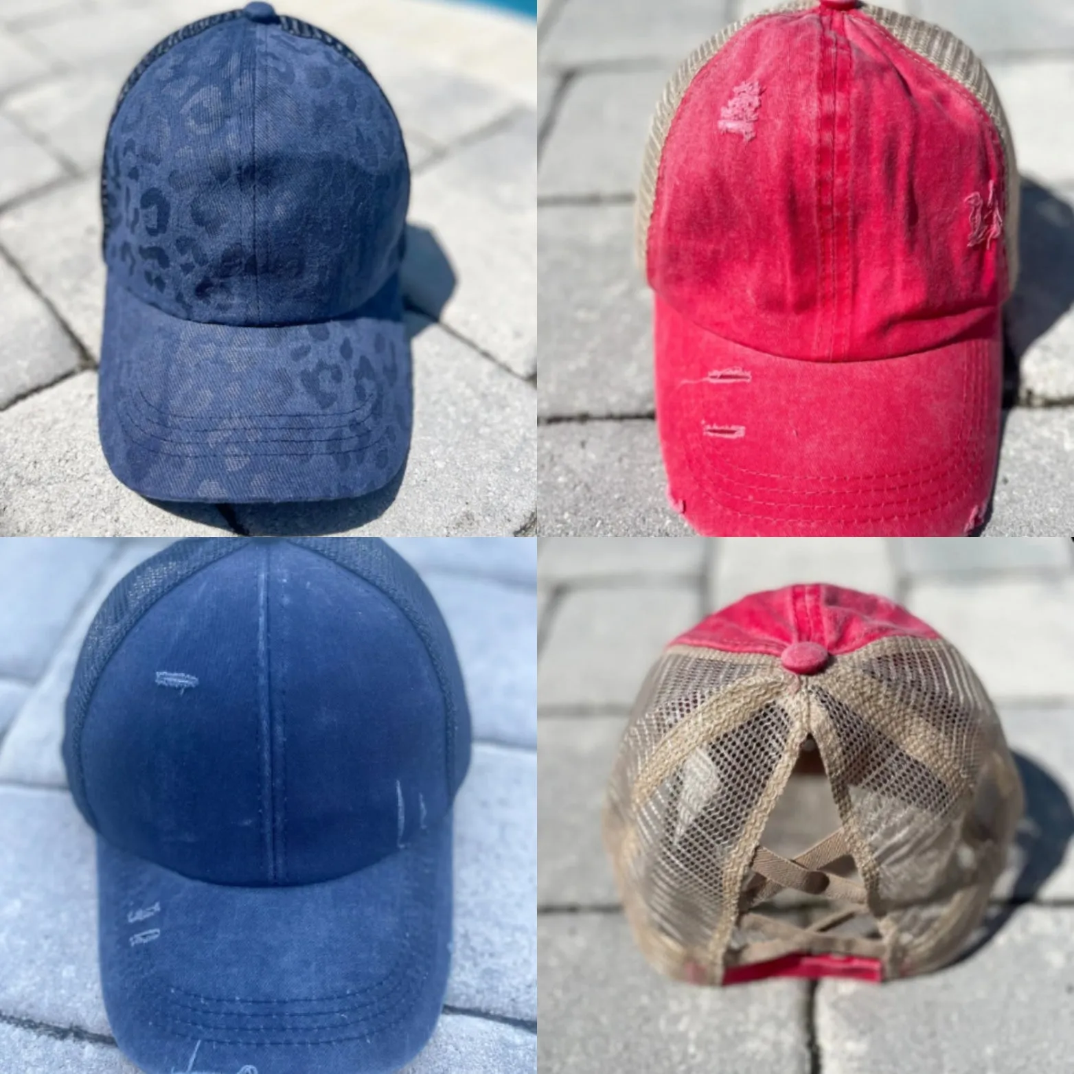 Messy Bun Caps