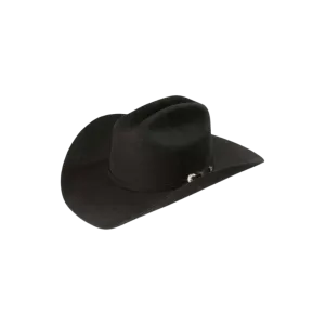 Milano Men's Justin Rodeo 3x Wool Black Hat