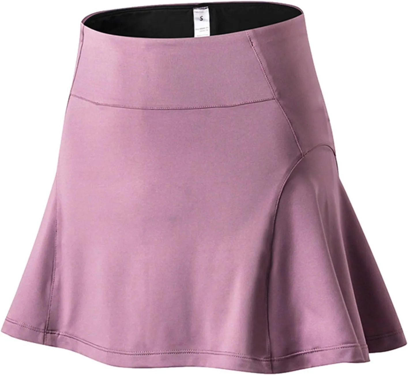 NATHGAM Women's Tennis Golf Skort Pleated Athletic Running High Waisted Skirt 2 in 1 Quick Dry A-Line Gym Workout Mini Dress