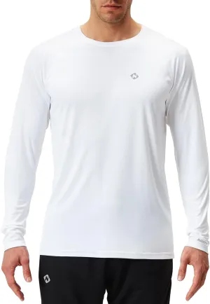 NAVISKIN Men's Rash Guard Shirts Swim Shirts UPF 50  UV Sun Protection Long Sleeve Shirts Lightweight Quick Dry