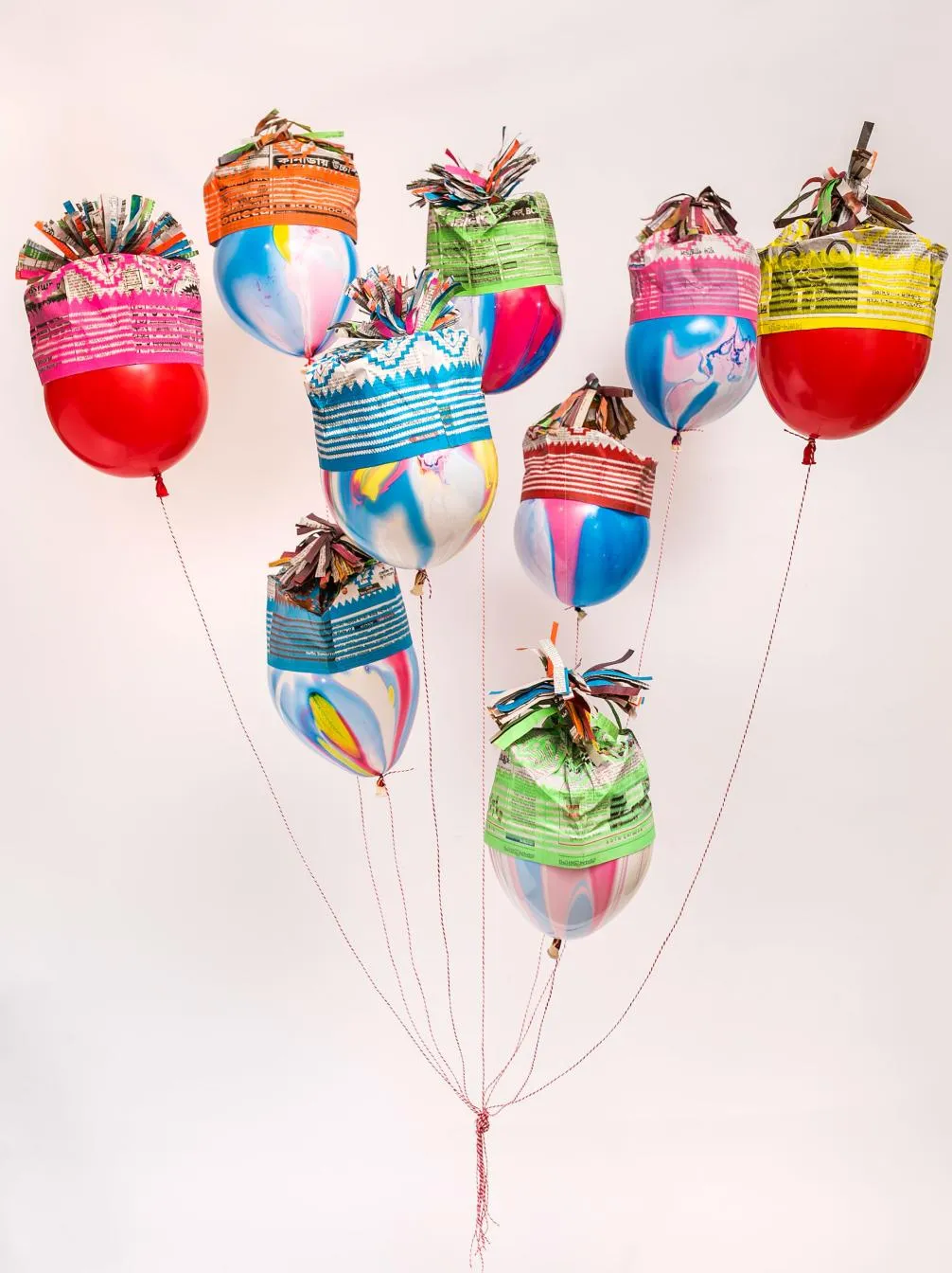 Newspaper Party Hats (Pack of 6)