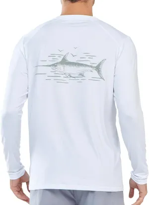 NORTHYARD Men's UPF 50  Sun Protection Shirts Long Sleeve Fishing Swim Beach Rash Guard UV Lightweight Quick Dry T-Shirt