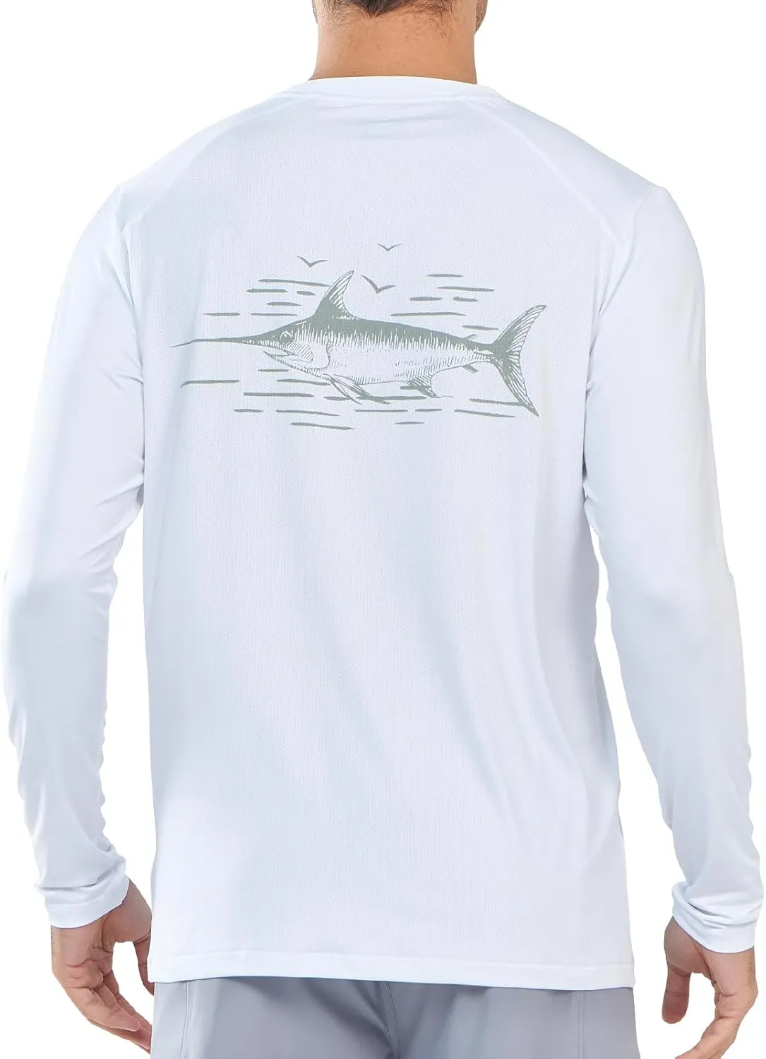 NORTHYARD Men's UPF 50  Sun Protection Shirts Long Sleeve Fishing Swim Beach Rash Guard UV Lightweight Quick Dry T-Shirt