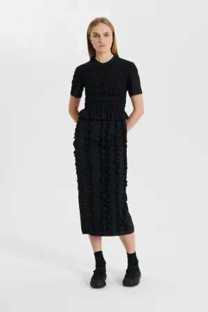 OASIS | TOP JERSEY BLACK