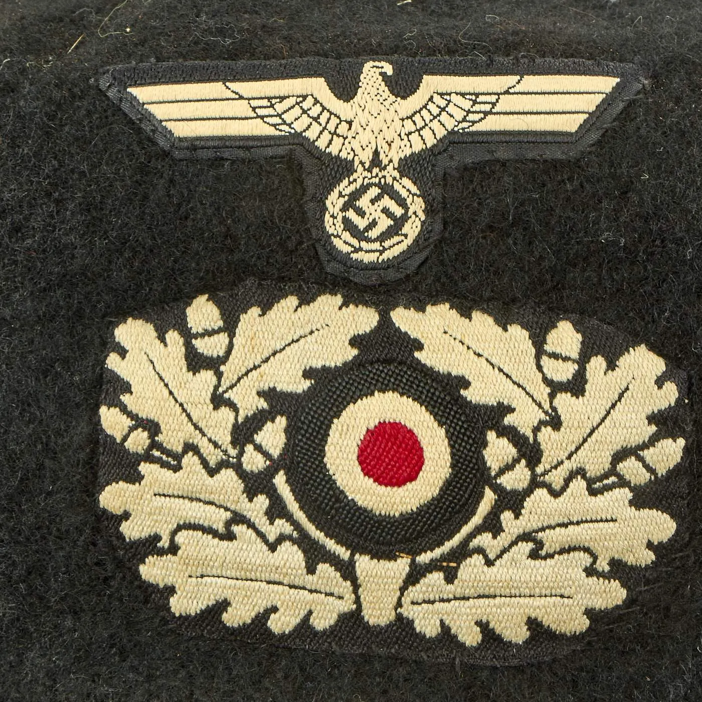 Rare 1940 M1934 Schutzmütze Panzer Beret - WWII German Protective Hat by Carl Halfar