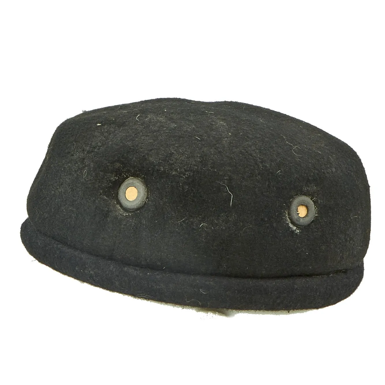 Rare 1940 M1934 Schutzmütze Panzer Beret - WWII German Protective Hat by Carl Halfar