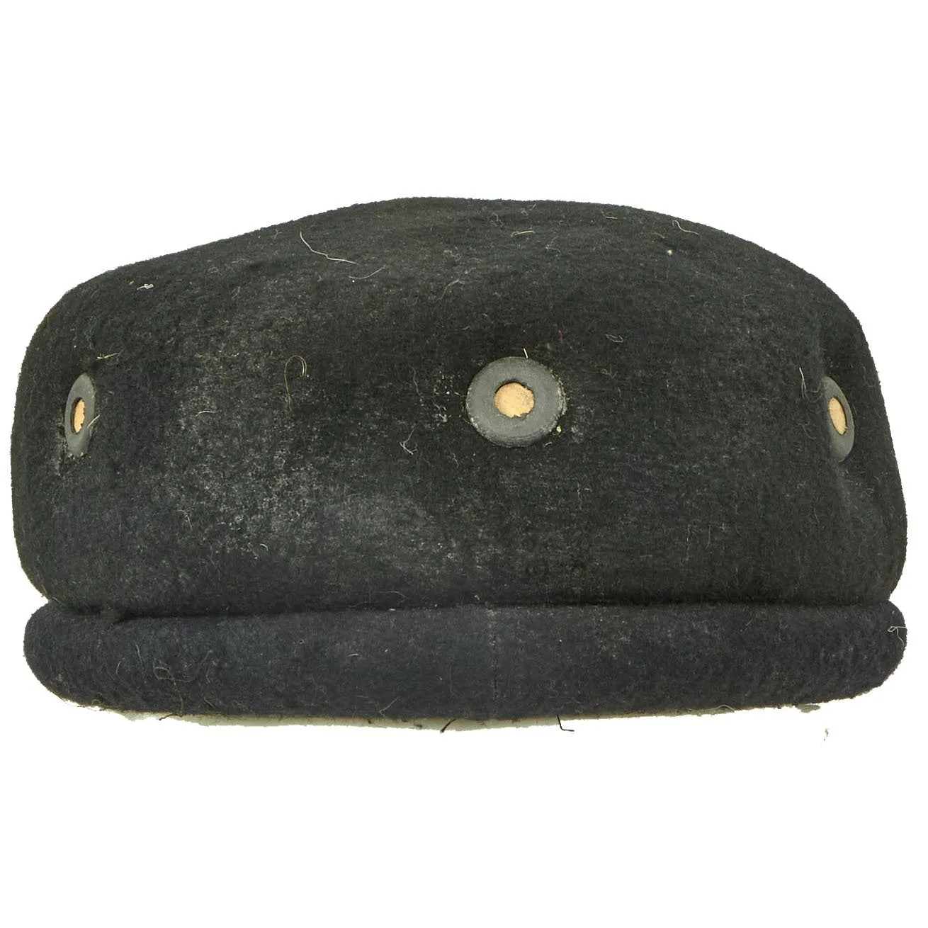 Rare 1940 M1934 Schutzmütze Panzer Beret - WWII German Protective Hat by Carl Halfar