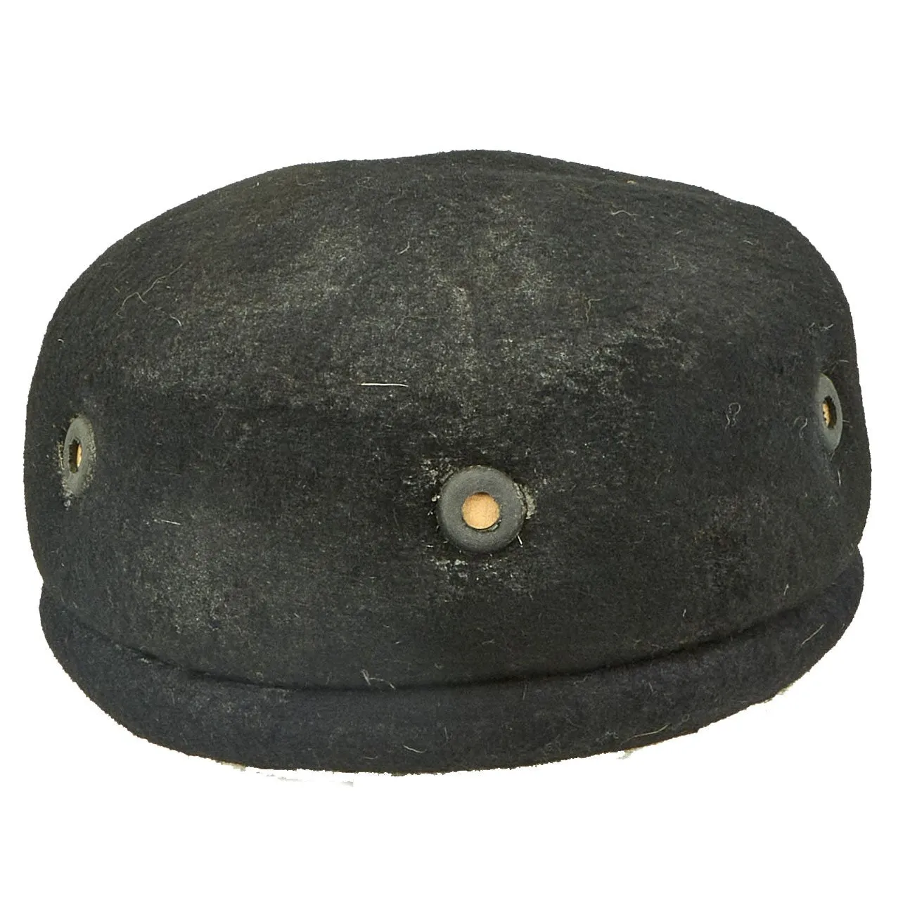 Rare 1940 M1934 Schutzmütze Panzer Beret - WWII German Protective Hat by Carl Halfar