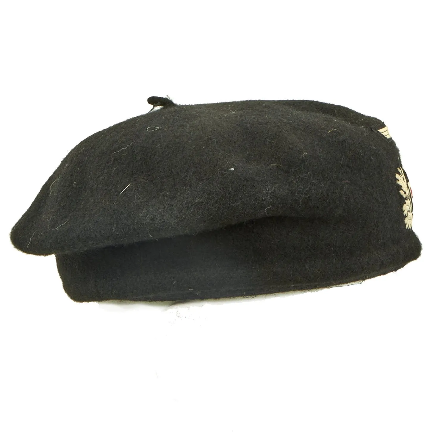 Rare 1940 M1934 Schutzmütze Panzer Beret - WWII German Protective Hat by Carl Halfar