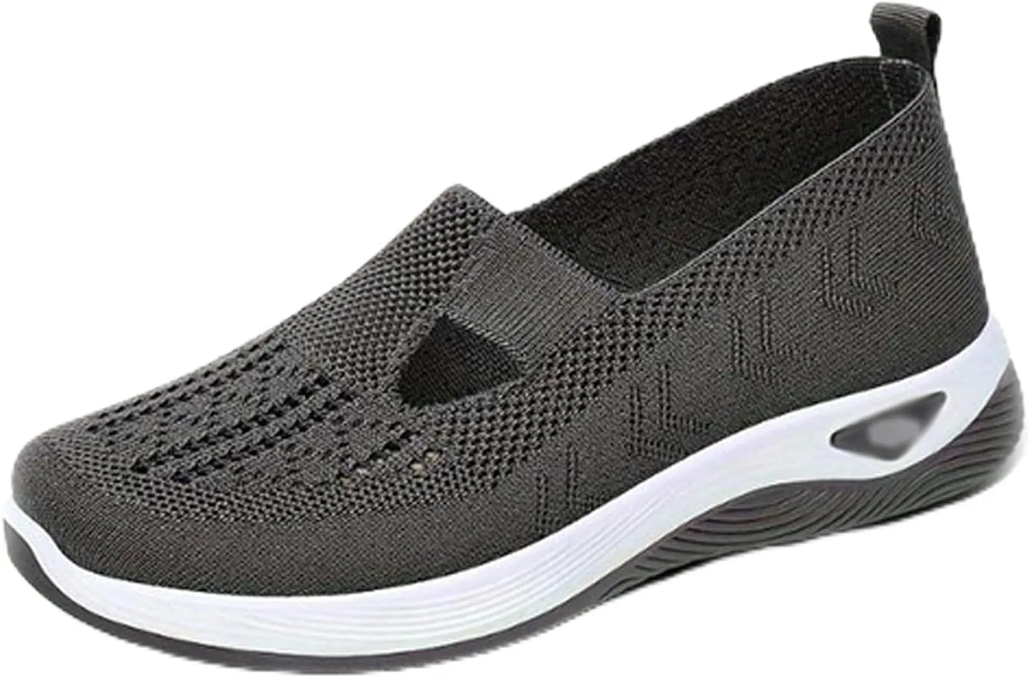 Orthowalkway Womens Shoes,Women's Comfortable Breathable Knitted Sneakers,Women's Woven Orthopedic Breathable Soft Shoes