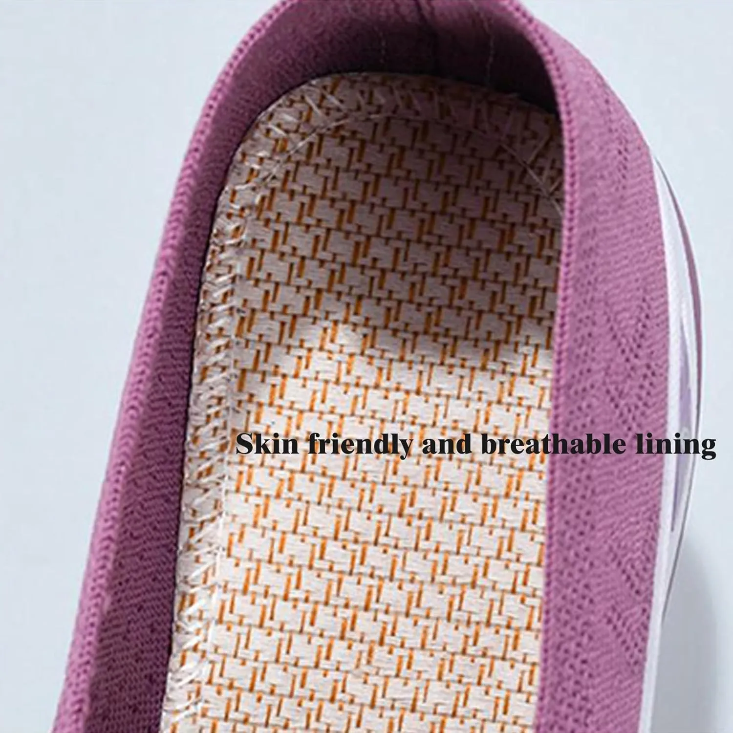 Orthowalkway Womens Shoes,Women's Comfortable Breathable Knitted Sneakers,Women's Woven Orthopedic Breathable Soft Shoes
