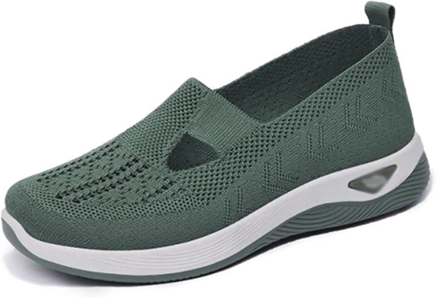 Orthowalkway Womens Shoes,Women's Comfortable Breathable Knitted Sneakers,Women's Woven Orthopedic Breathable Soft Shoes