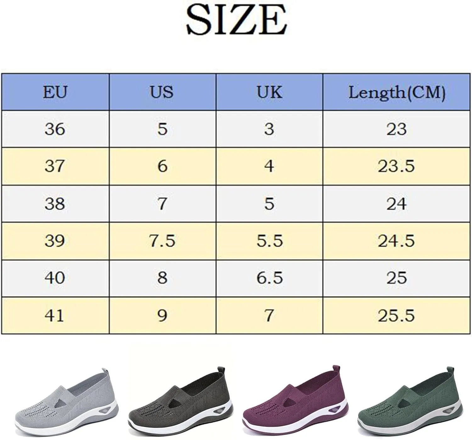 Orthowalkway Womens Shoes,Women's Comfortable Breathable Knitted Sneakers,Women's Woven Orthopedic Breathable Soft Shoes