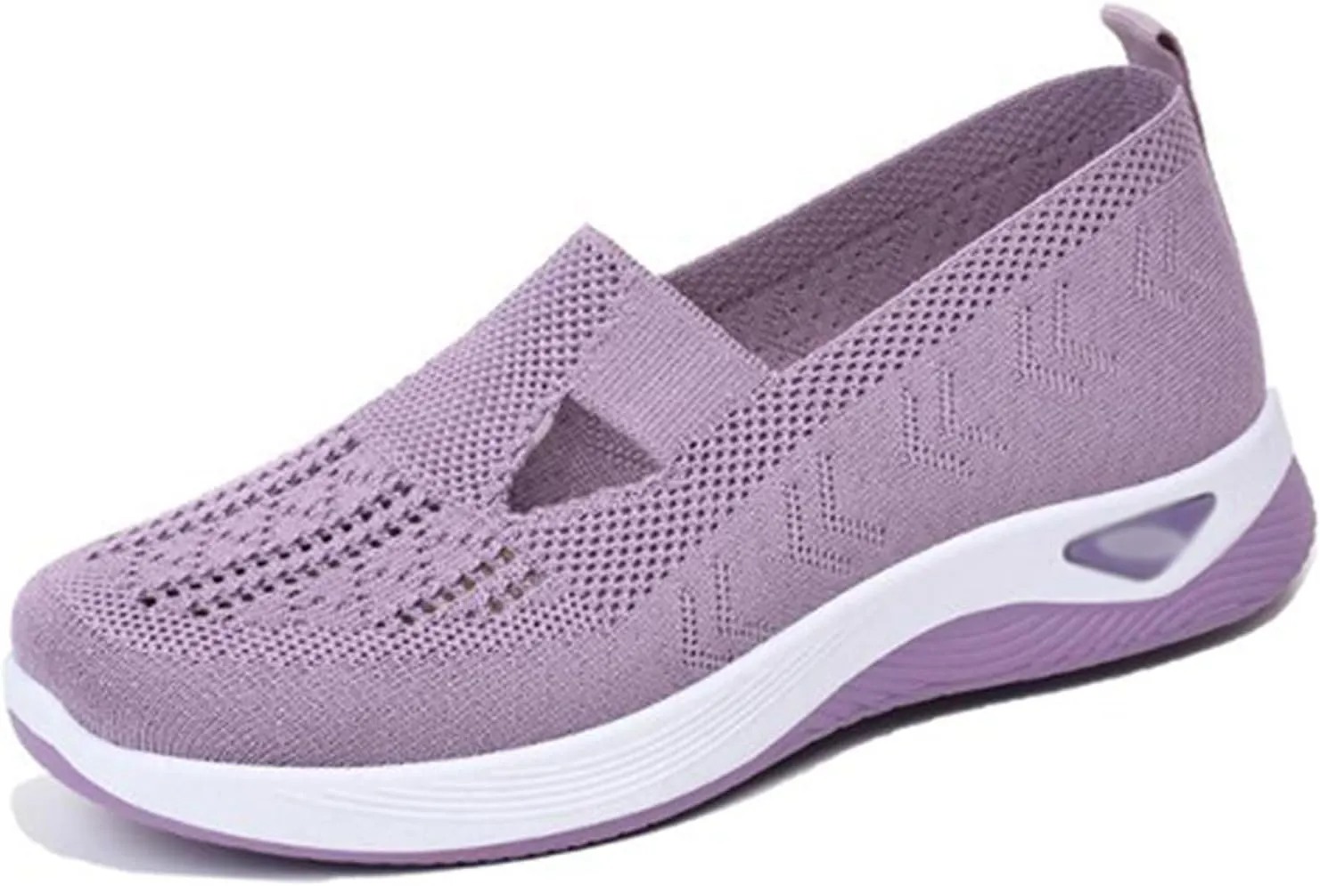 Orthowalkway Womens Shoes,Women's Comfortable Breathable Knitted Sneakers,Women's Woven Orthopedic Breathable Soft Shoes