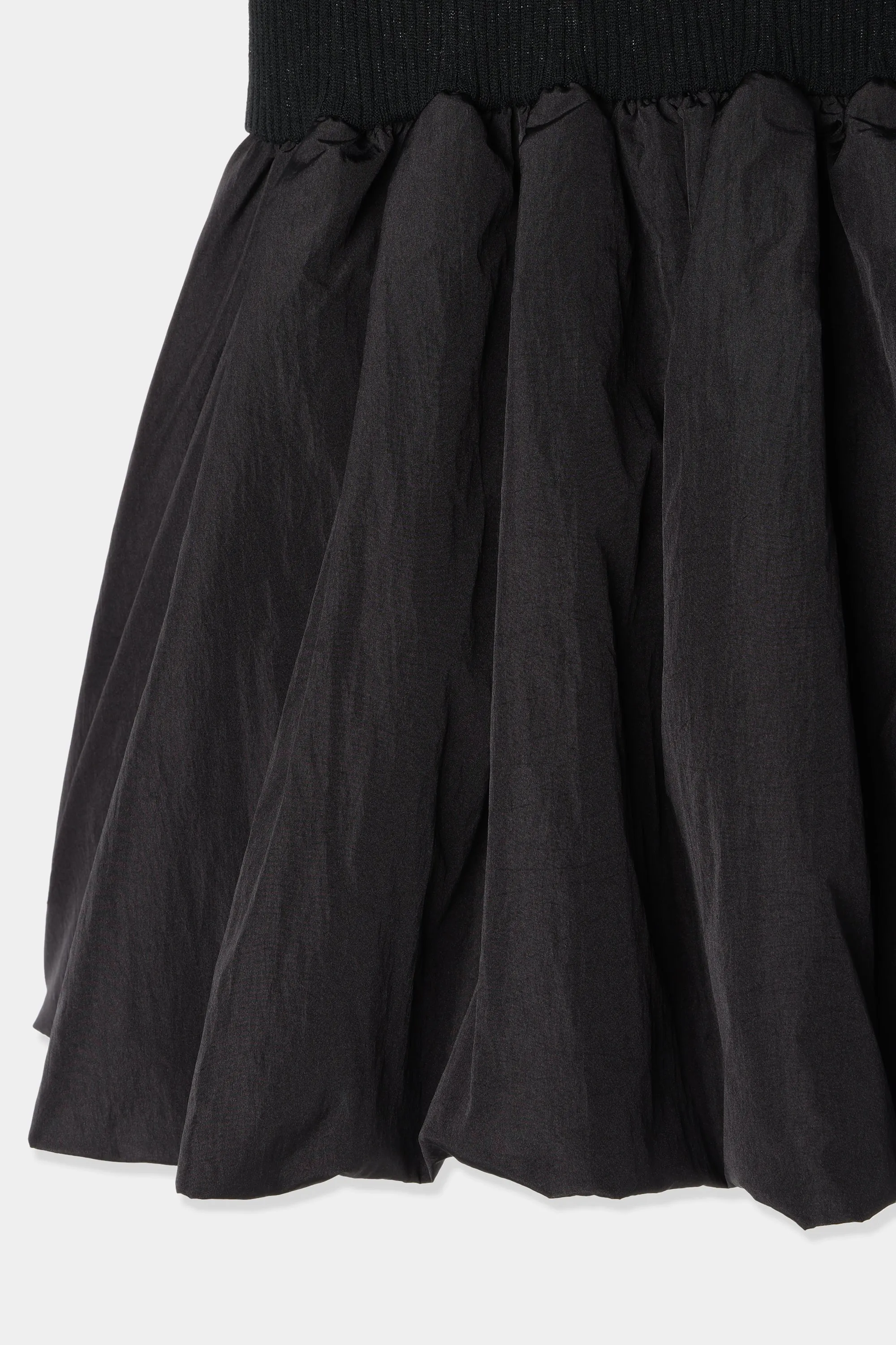 peplum docking knit