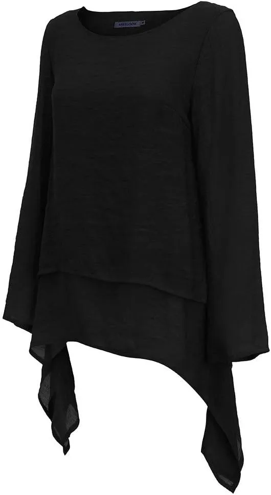 Plus Size Tops for Women Short Sleeve Womens 2023 Summer Spring 3/4 Sleeve V Neck Casual Loose Tunic Tops Blouses