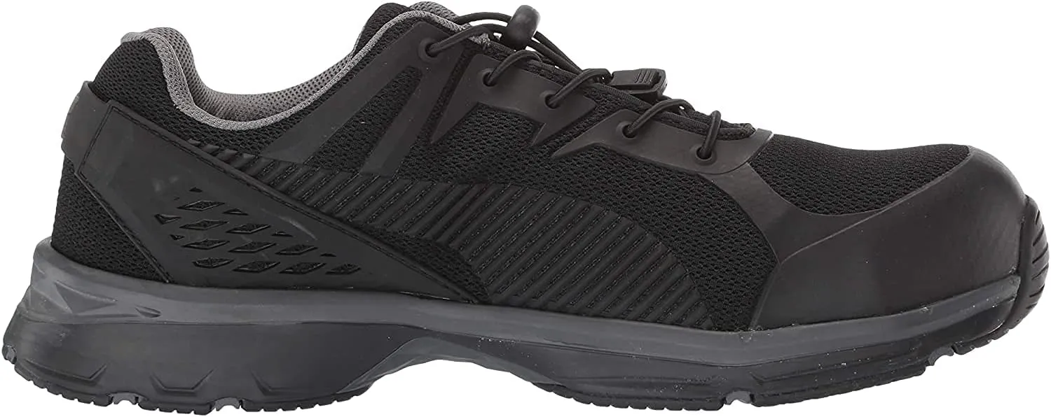 PUMA Safety Fuse Motion 2.0 BLK Low SD Work Shoes for Men Composite Toe Slip Resistant Breathable Static Dissipative