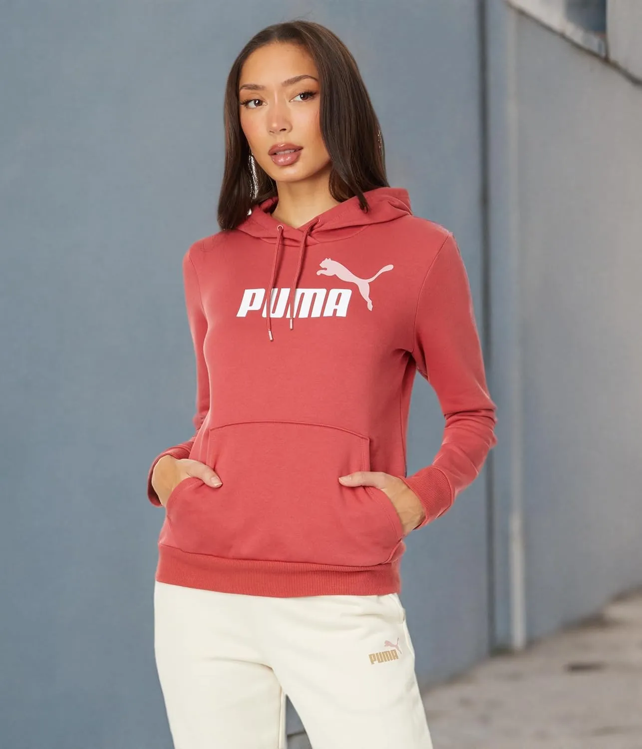 PUMA Women's Essentials Logo Fleece Hoodie