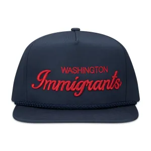 "Washington" Classic Flat-Bill Snapback