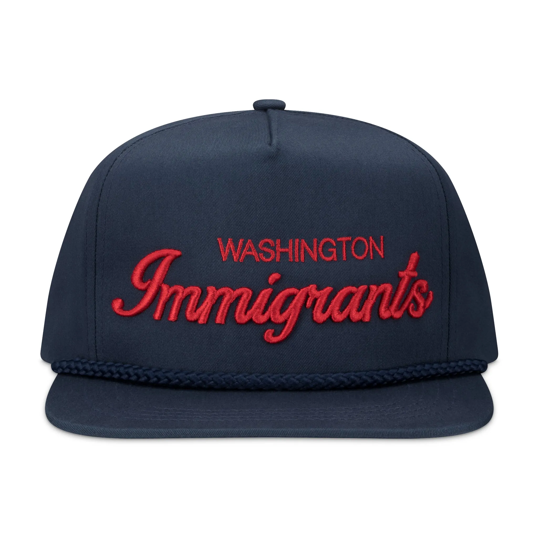 "Washington" Classic Flat-Bill Snapback