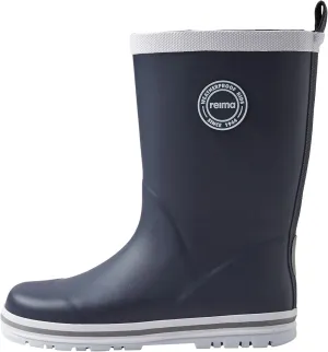 Reima Taika Kids Waterproof Outdoor Rain Boots for Girls & Boys, Navy Blue, 6/6.5 Big Kid