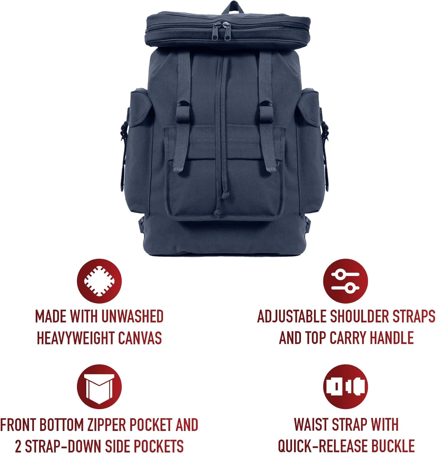 Rothco Canvas European Rucksack