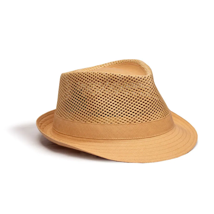 Saint Martin - Mesh Trilby Fedora