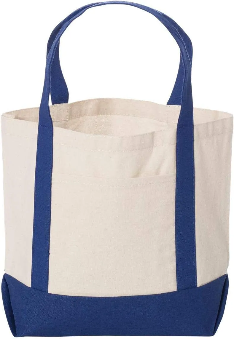 Seaside Canvas Boat Tote (8867)