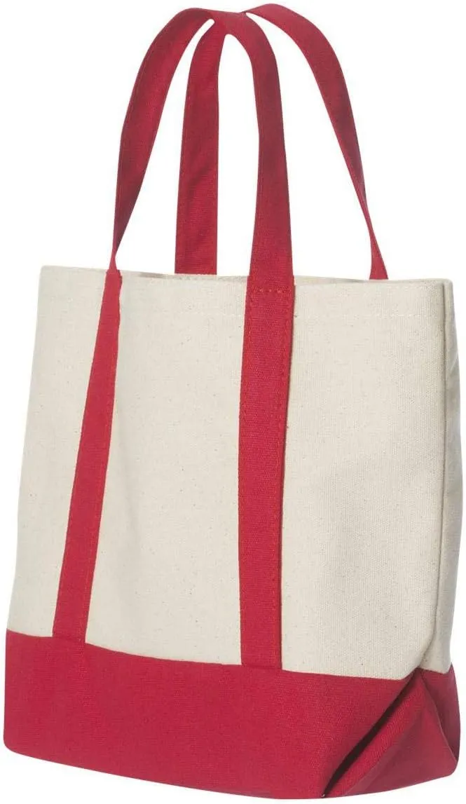 Seaside Canvas Boat Tote (8867)
