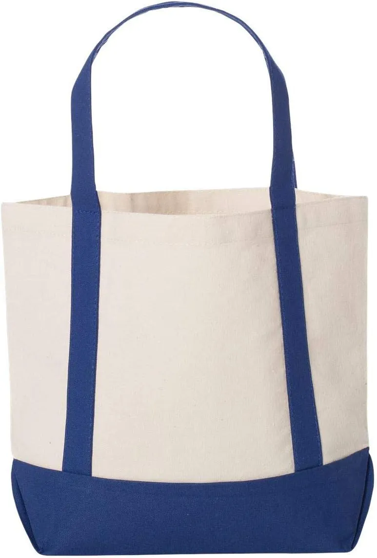 Seaside Canvas Boat Tote (8867)