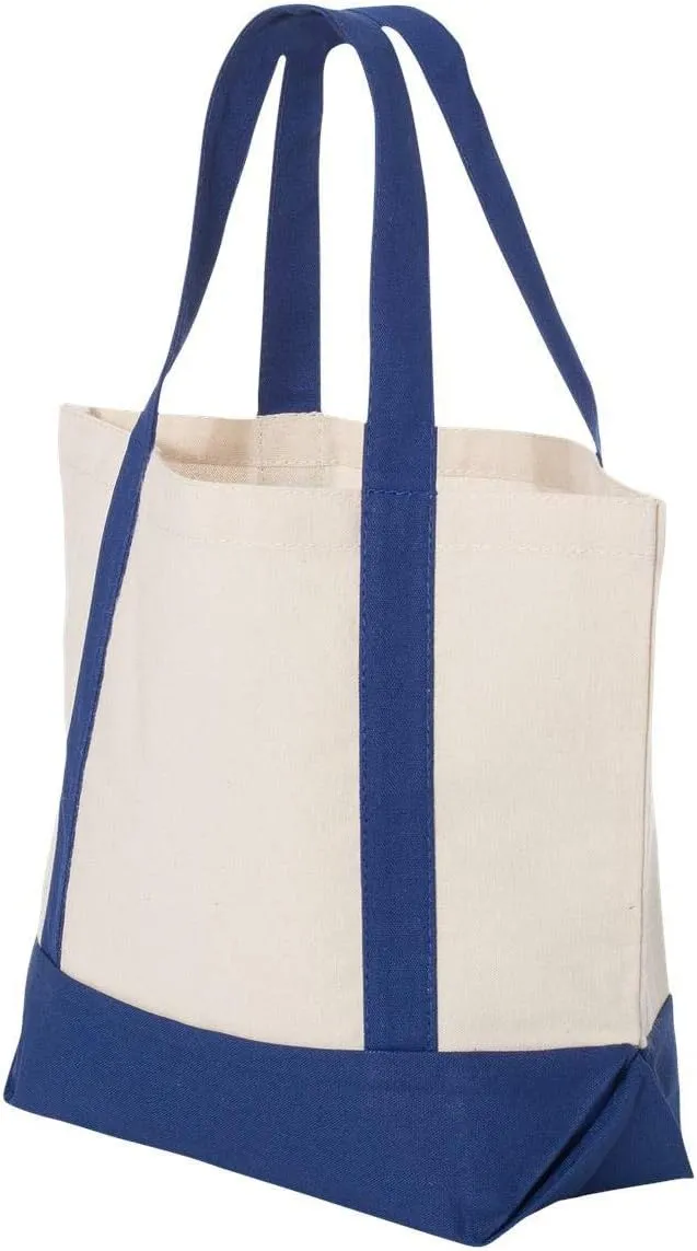 Seaside Canvas Boat Tote (8867)