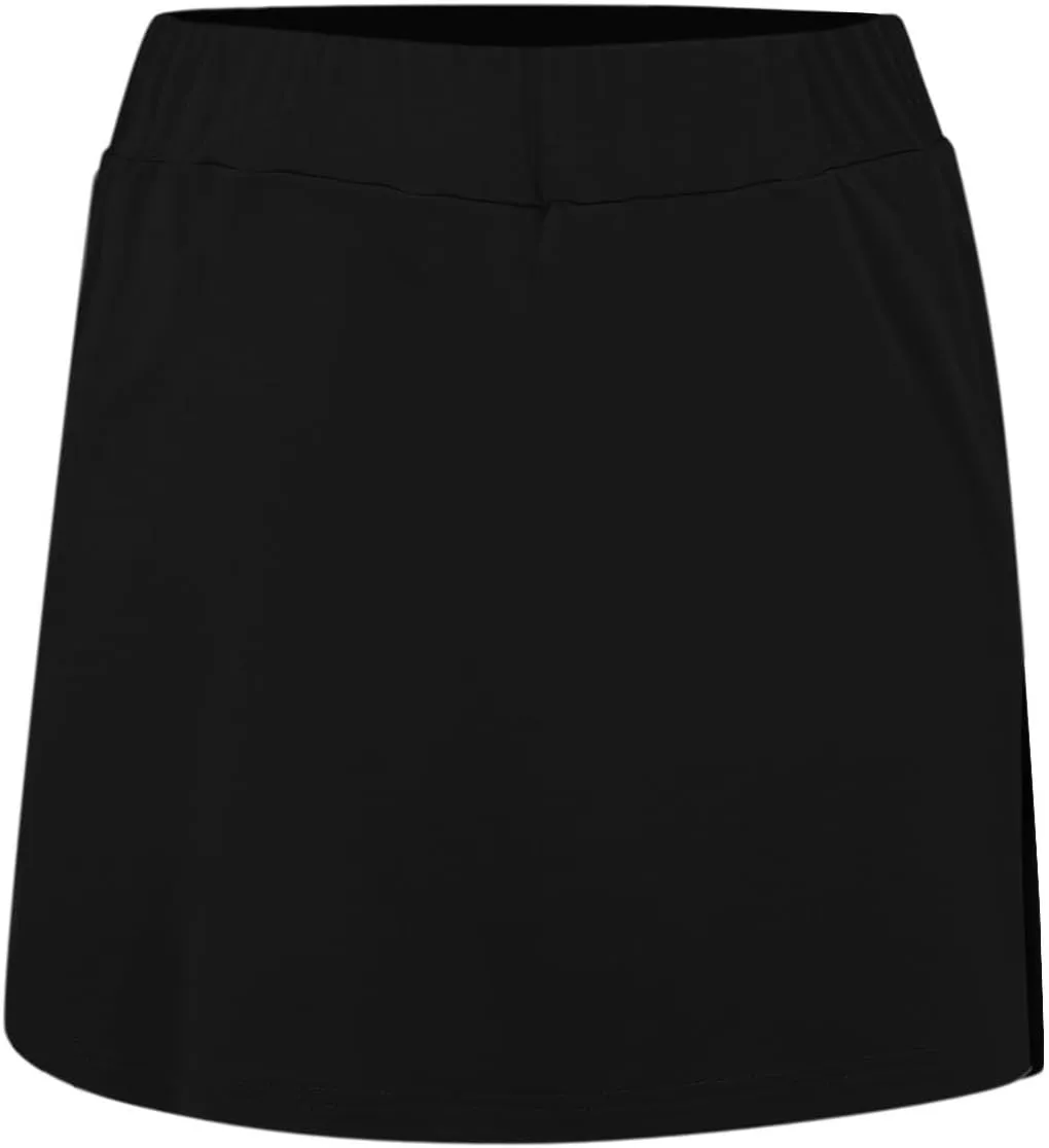 Skorts for Women with Pockets High Waist Tummy Control Outfit Tennis Lightweight Funny Soft Outfits with Pockets