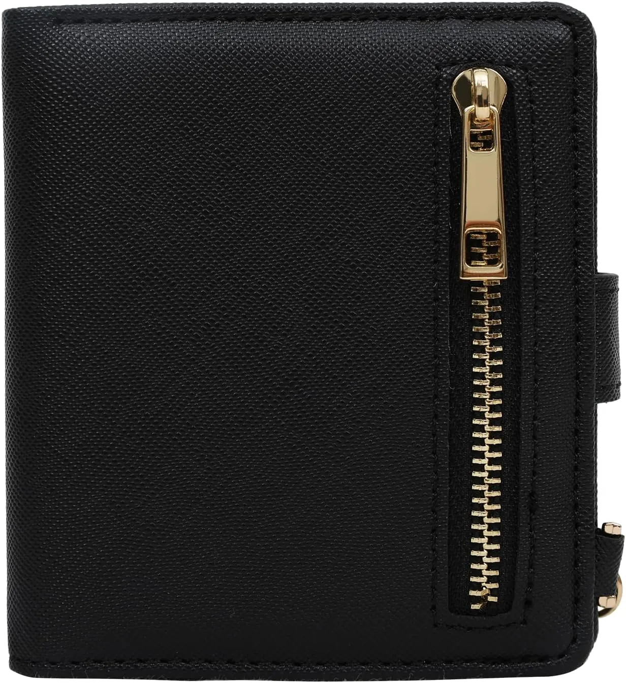 Small Womens Wallet, RFID Blocking Credit Card Holder Slim Bifold Purse with Zipper Coin Pocket, Keychain, ID Window