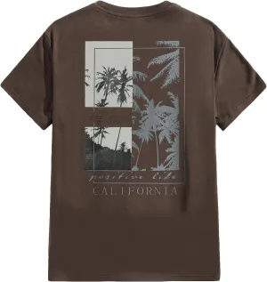 SOLY HUX Men's Graphic Tees Letter Print Casual Short Sleeve T Shirts Summer Tops Vintage Tees