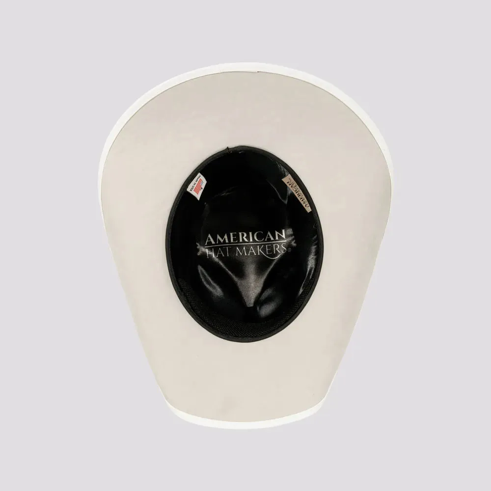 Sterling | Womens Genuine Leather White Cowgirl Hat