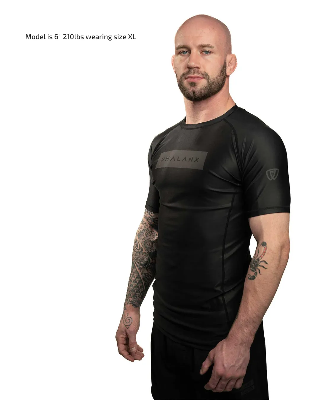 SUB HNTR SHORT-SLEEVE RASH GUARD | NINJA