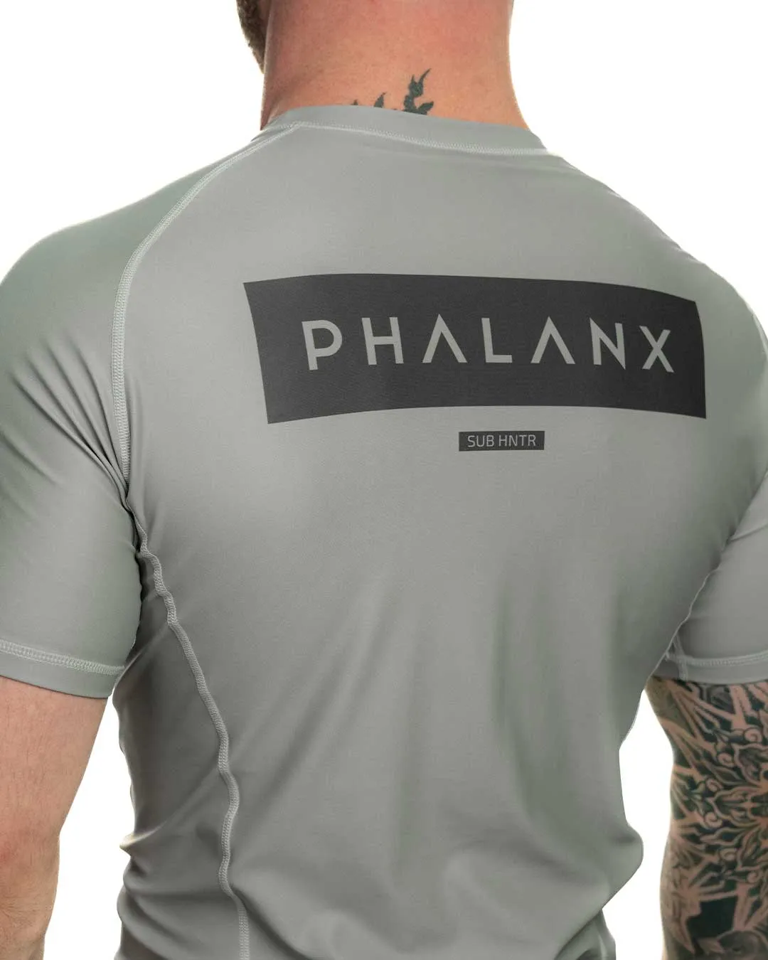 SUB HNTR SHORT-SLEEVE RASH GUARD | SAGE