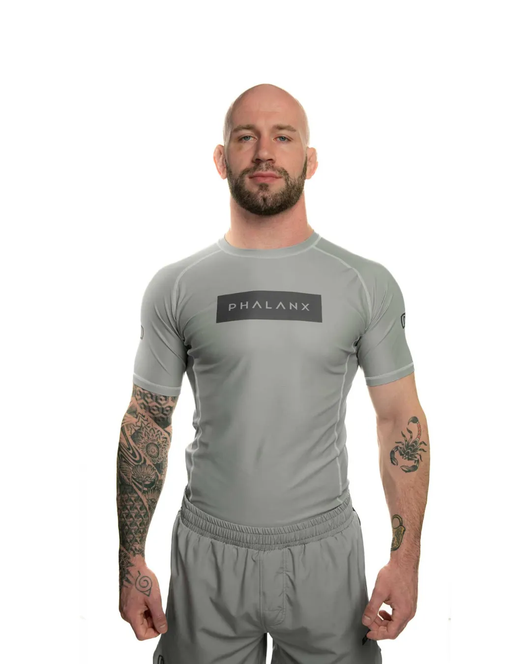 SUB HNTR SHORT-SLEEVE RASH GUARD | SAGE