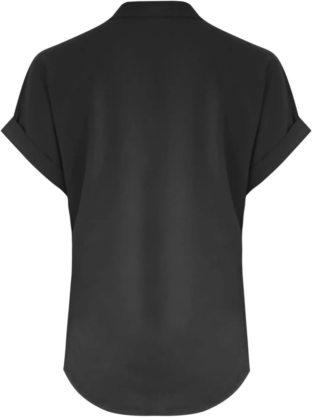 Summer Tops for Women 2025 Trendy Short Sleeve Cotton Linen Shirt Casual Button V Neck Tunic Blouses Work Outfits