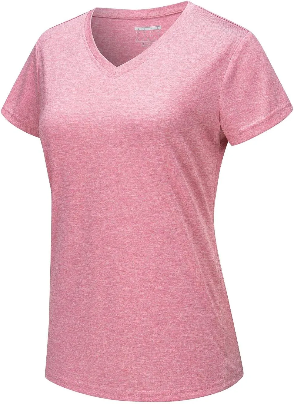 TACVASEN Women's Short Sleeve Running Shirts Lightweight Quick Dry T-Shirts Outdoor Hiking Tops