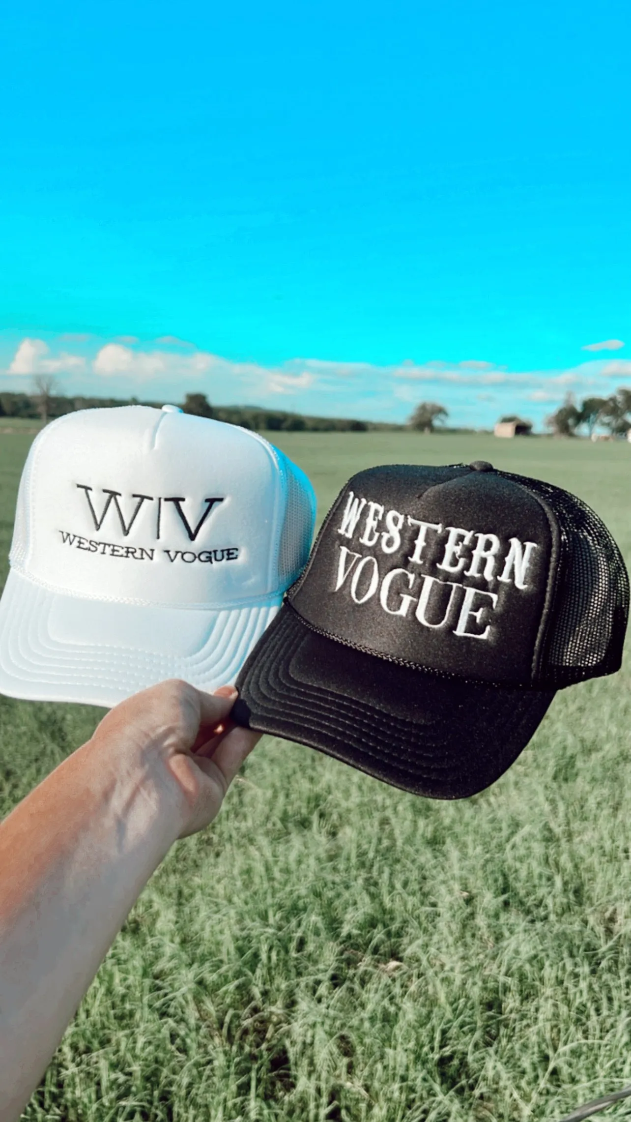 The Western Vogue Trucker Hat