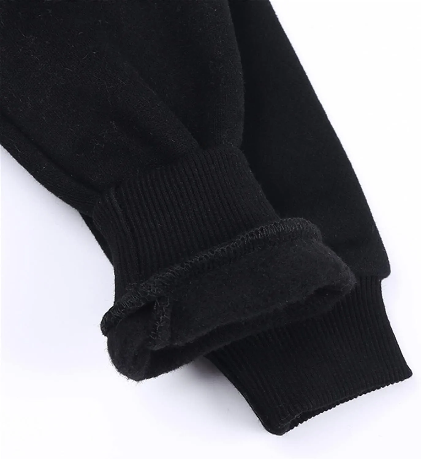 Toddler Boys Girls Pullover Fleece Sweatshirt Children Solid Plus Babies Hooded Color Top Coat Girls Sweatshirt Girls (Black, 12-24 Months)