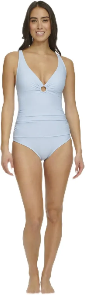 Tommy Hilfiger Women's One Piece Keyhole Ring Detail Swimsuit