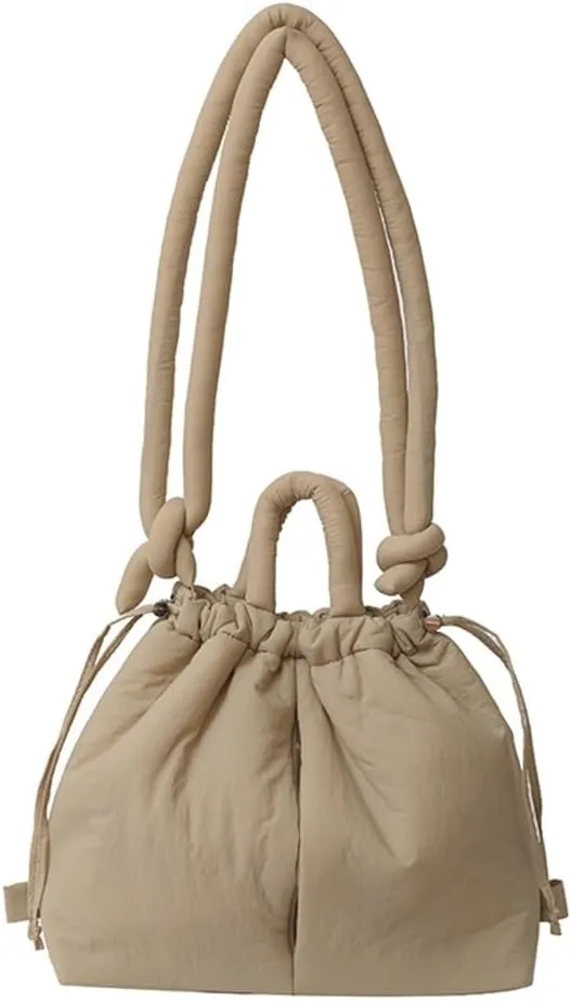 Tote Bag for Women, Nylon Handbag Large Capacity Backpack Lightweight Dual-Purpose Crossbody Bag Bucket Bag Multi-Color Purse