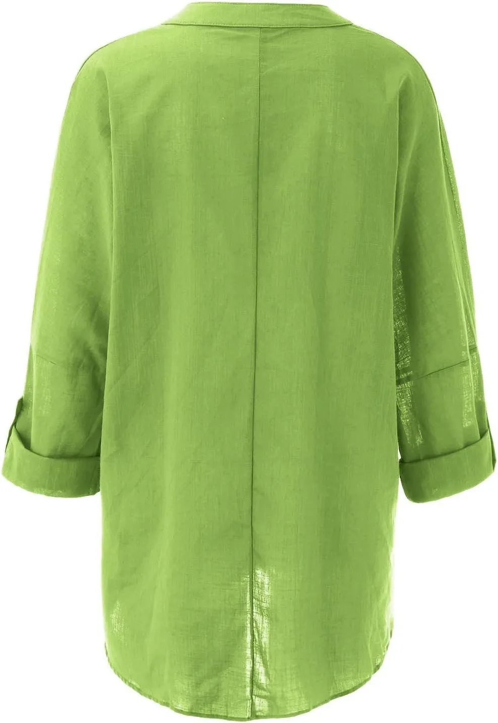 Trendy Dressy Blouses Plus Size Casual Women Size Color Long Blouse Loose Women'S Blouse Fashion Dressy Plain Blouses