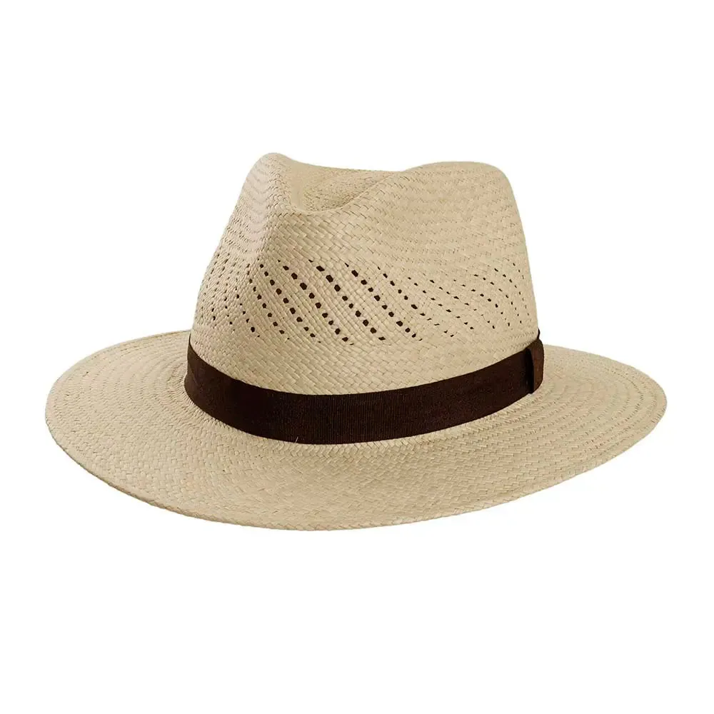Tulum | Womens Panama Straw Fedora Hat